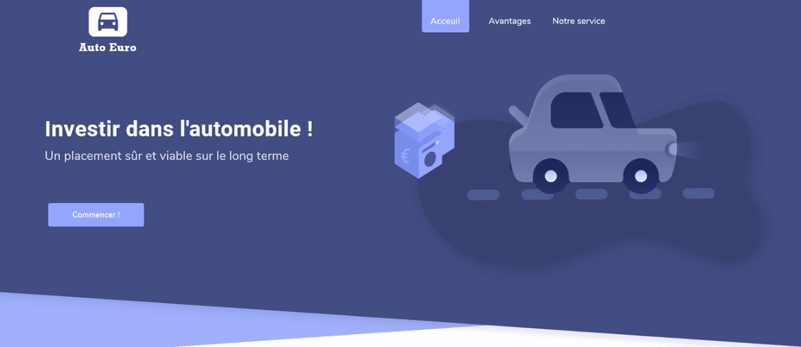 AutoEuro — Investissement Auto